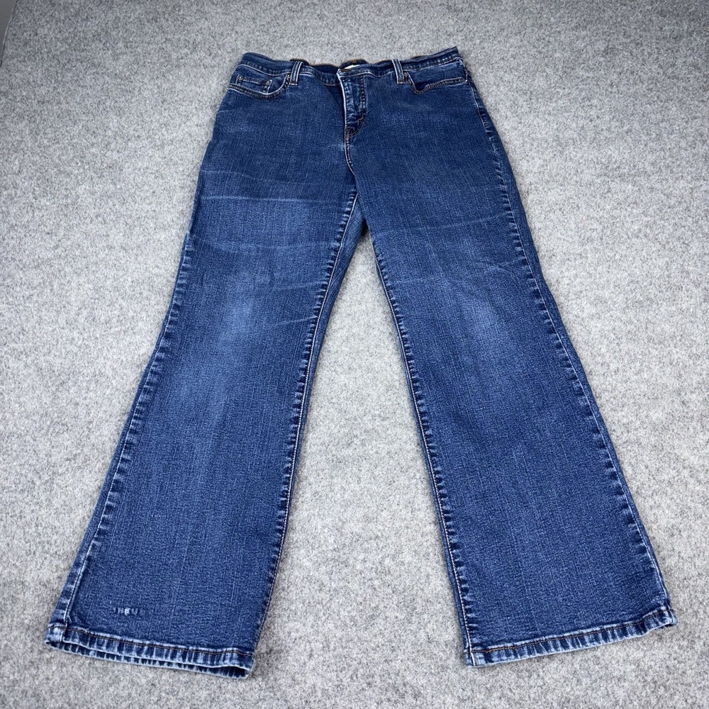 Levi's 512 Perfectly Slimming Bootcut Jeans Women's 14P Y2K Medium Wash 29x28